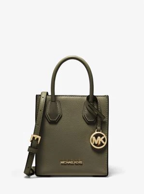 Mercer Extra-Small Pebbled Leather Crossbody Bag - Image 90