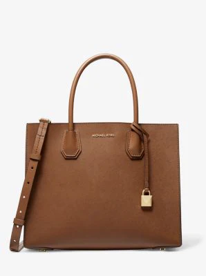 Mercer Large Saffiano Leather Tote Bag - Image 10