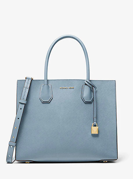 Mercer Large Saffiano Leather Tote Bag - Image 13