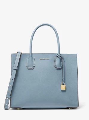 Mercer Large Saffiano Leather Tote Bag - Image 14