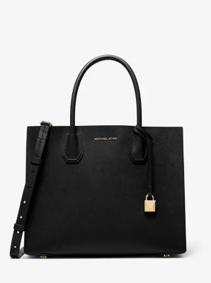 Mercer Large Saffiano Leather Tote Bag - Image 22