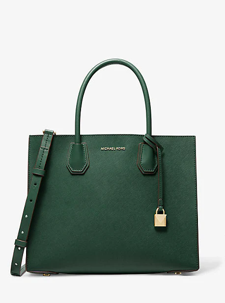 Mercer Large Saffiano Leather Tote Bag - Image 29