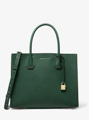 Mercer Large Saffiano Leather Tote Bag - Image 30