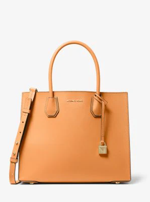 Mercer Large Saffiano Leather Tote Bag - Image 34