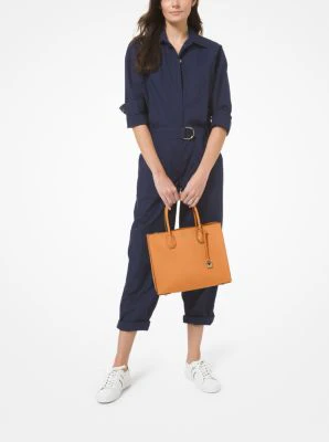 Mercer Large Saffiano Leather Tote Bag - Image 36