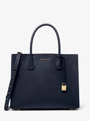 Mercer Large Saffiano Leather Tote Bag - Image 42