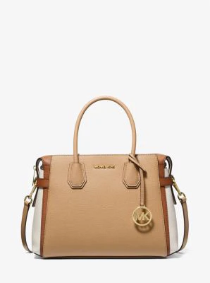Mercer Medium Color-Block Belted Satchel - Image 2