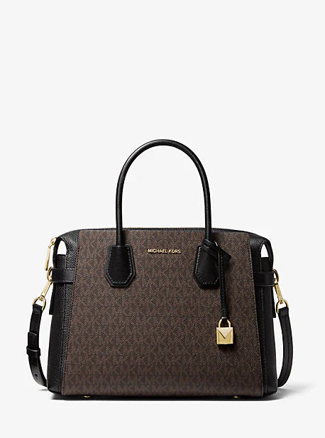 Mercer Medium Logo Belted Satchel - Image 5