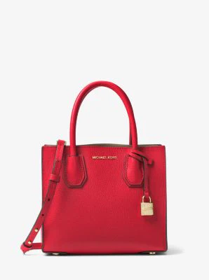 Mercer Medium Pebbled Leather Crossbody Bag - Image 31