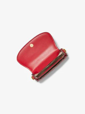 Mila Small Leather Shoulder Bag - Image 10