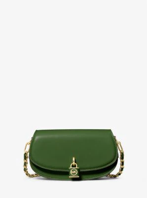 Mila Small Leather Shoulder Bag - Image 16