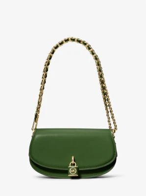 Mila Small Leather Shoulder Bag - Image 21