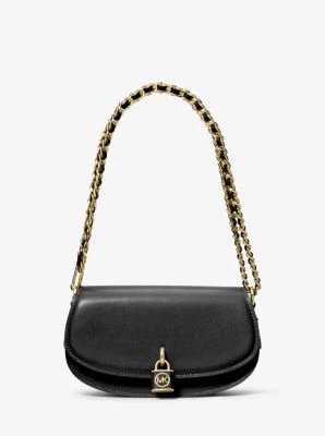 Mila Small Leather Shoulder Bag - Image 28