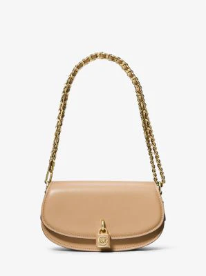 Mila Small Leather Shoulder Bag - Image 7