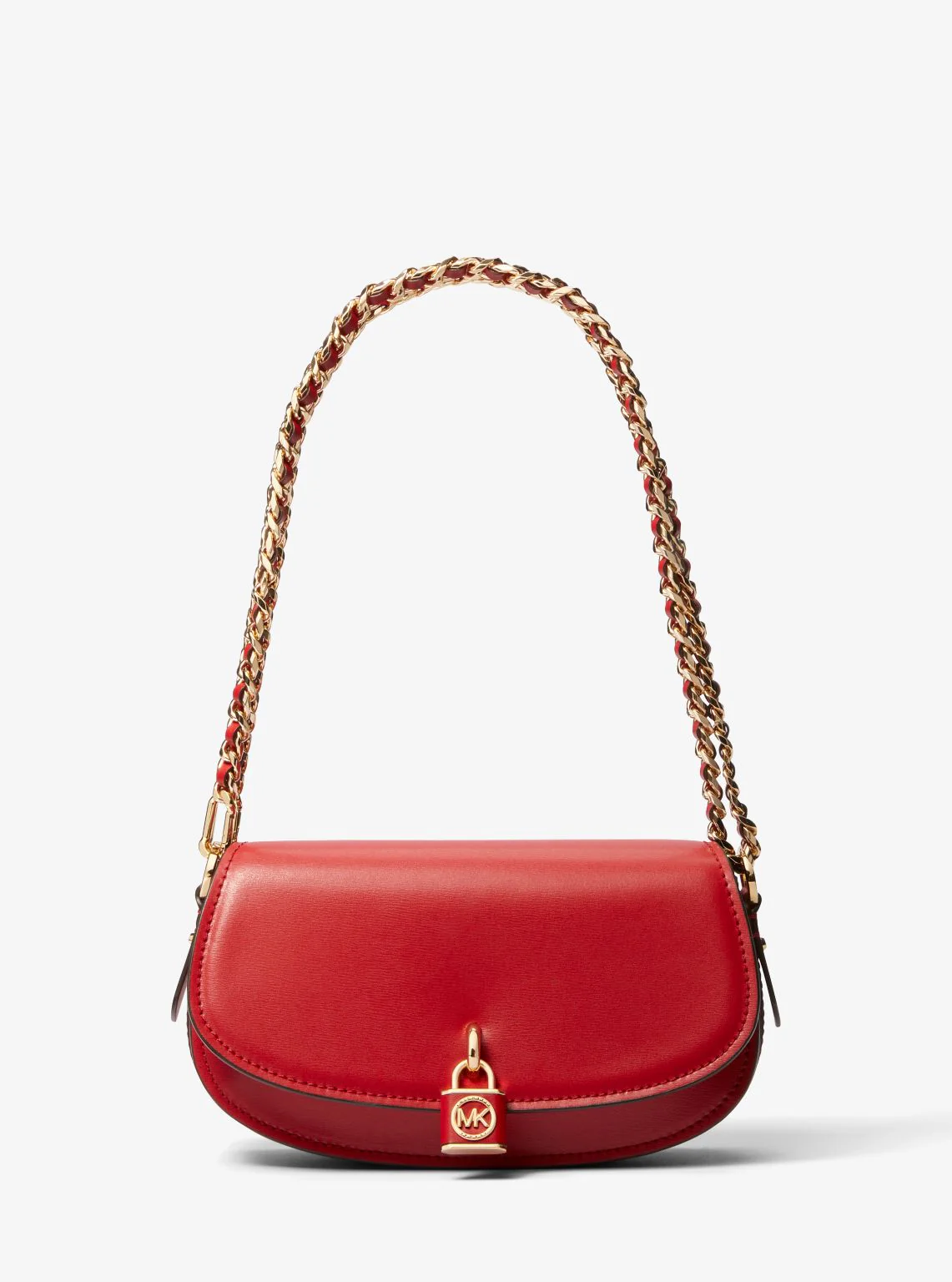 Mila Small Leather Shoulder Bag - Image 8
