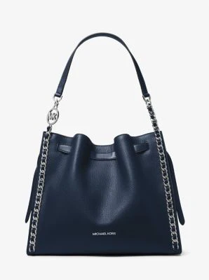 Mina Large Chain Shoulder Bag - Image 2