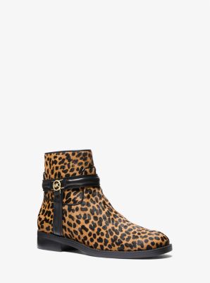 Mindy Leopard Print Calf Hair Boot - Image 2