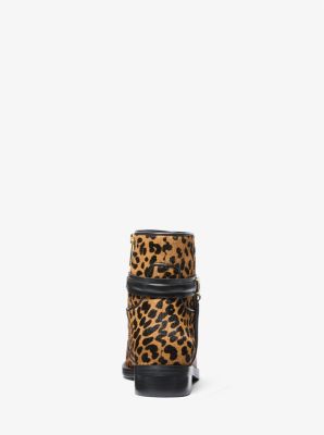 Mindy Leopard Print Calf Hair Boot - Image 5