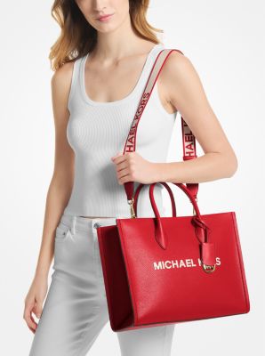 Mirella Medium Pebbled Leather Tote Bag - Image 4