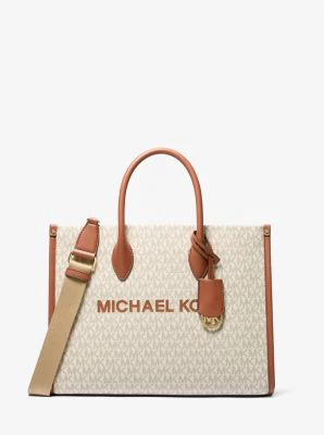 Mirella Medium Signature Logo Tote Bag - Image 10