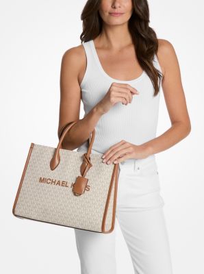 Mirella Medium Signature Logo Tote Bag - Image 12