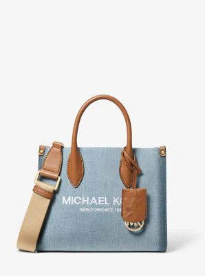 Mirella Small Denim Crossbody Bag - Image 2
