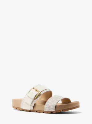 Mylah Logo and Leather Sandal - Image 10