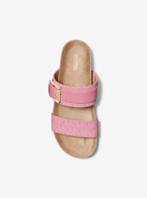 Mylah Logo and Leather Sandal - Image 16