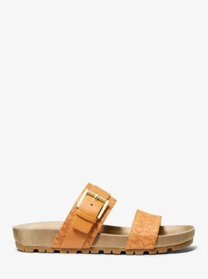 Mylah Logo and Leather Sandal - Image 19