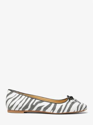 Nori Zebra Jacquard Ballet Flat - Image 3