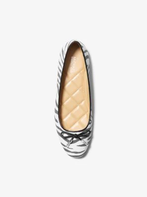 Nori Zebra Jacquard Ballet Flat - Image 4