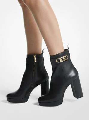 Parker Leather Platform Boot - Image 16