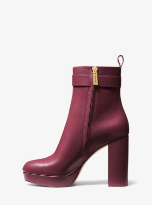 Parker Leather Platform Boot - Image 21