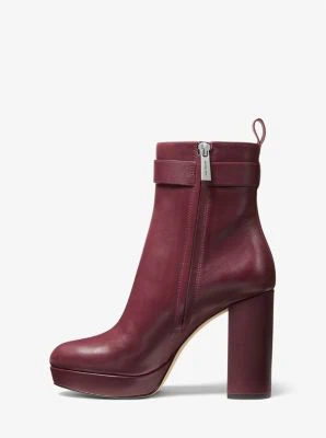 Parker Leather Platform Boot - Image 4