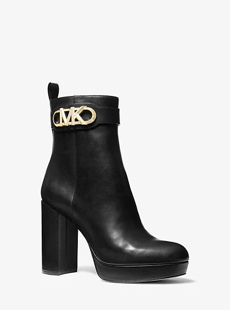 Parker Leather Platform Boot - Image 6