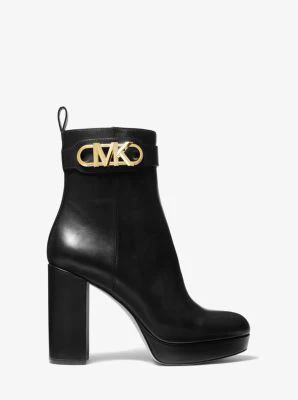 Parker Leather Platform Boot - Image 8