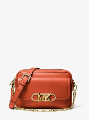 Parker Medium Leather Crossbody Bag - Image 10