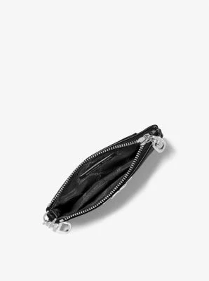 Parker Small Leather Zip Card Case - Image 5