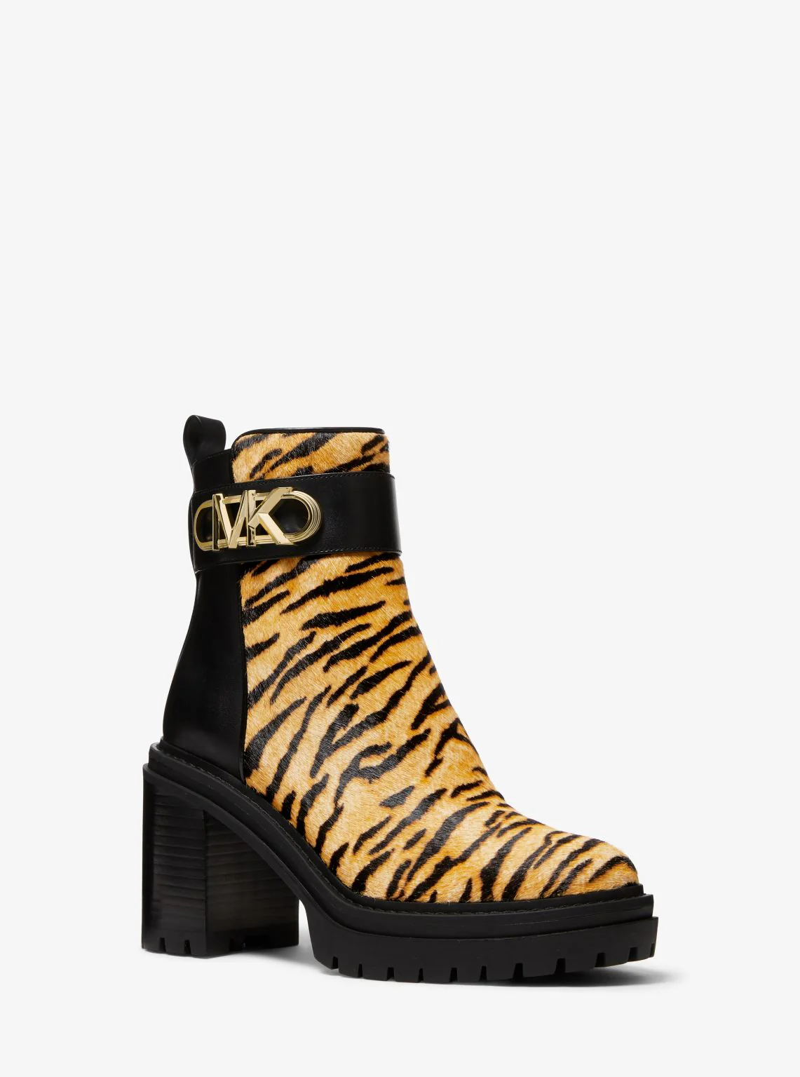 Parker Tiger Print Calf Hair Boot - Image 6