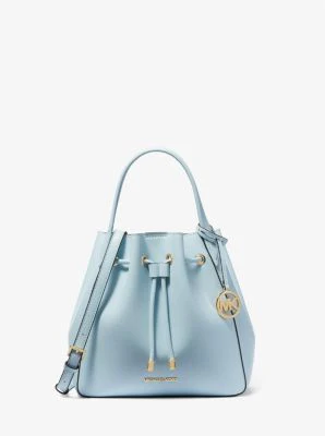 Phoebe Large Faux Leather Bucket Bag - Image 13