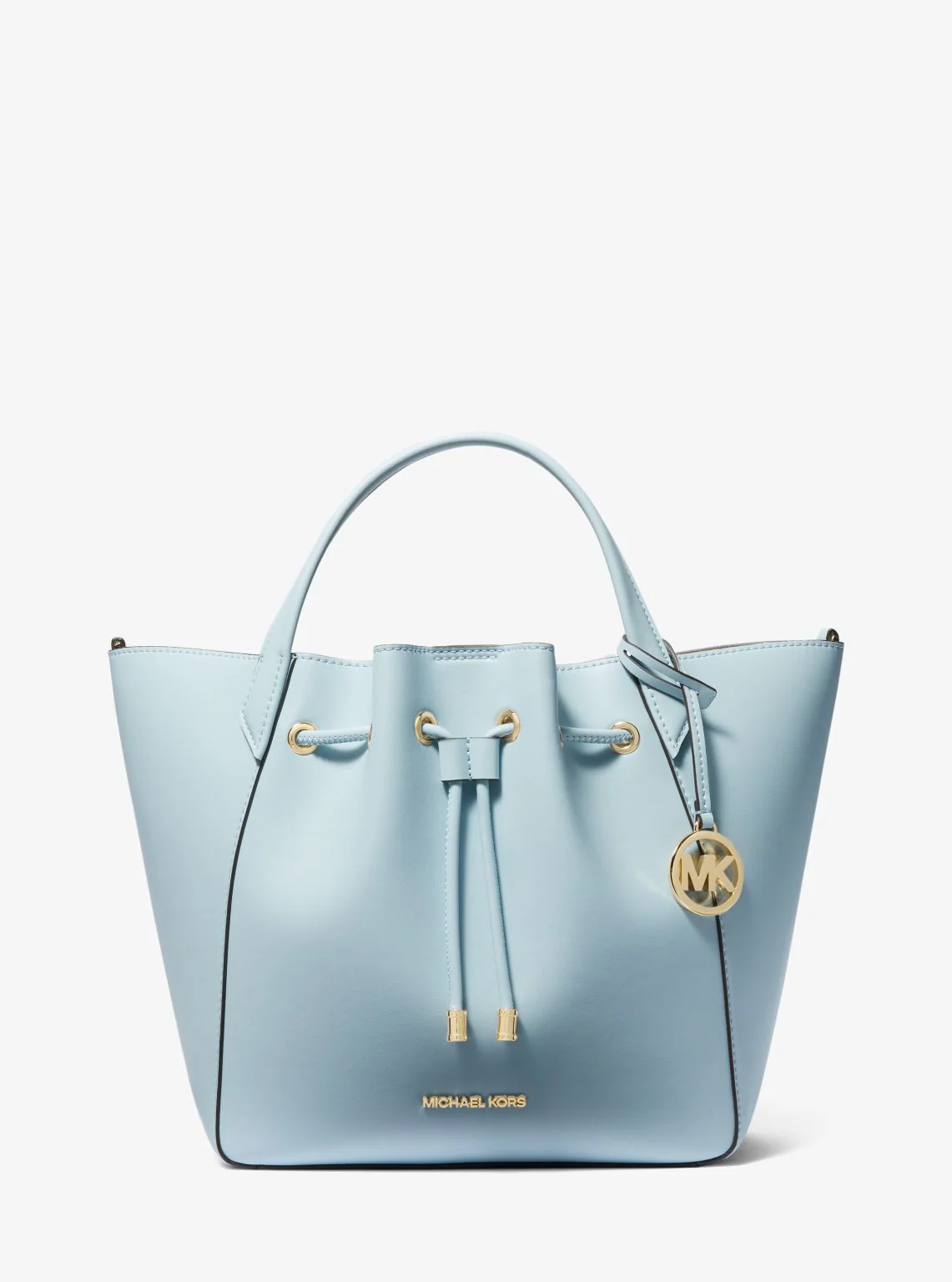 Phoebe Large Faux Leather Bucket Bag - Image 9