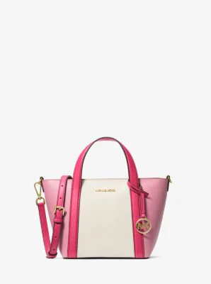 Pratt Small Color-Block Tote Bag - Image 6