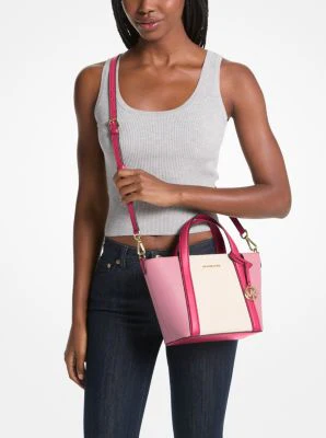 Pratt Small Color-Block Tote Bag - Image 8