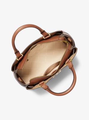 Reed Large Leather Belted Satchel - Image 12