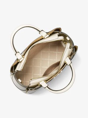Reed Large Leather Belted Satchel - Image 3