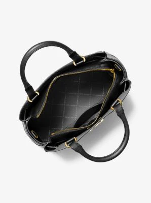 Reed Large Leather Belted Satchel - Image 6