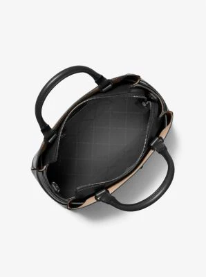 Reed Large Pebbled Leather Satchel - Image 11