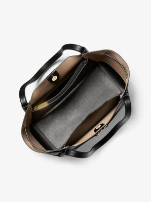 Reed Large Pebbled Leather Tote Bag - Image 3