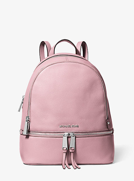 Rhea Medium Leather Backpack - Image 16