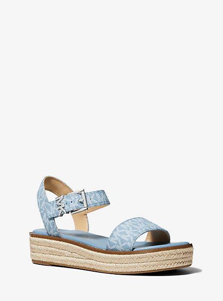 Richie Logo Platform Espadrille Sandal - Image 10